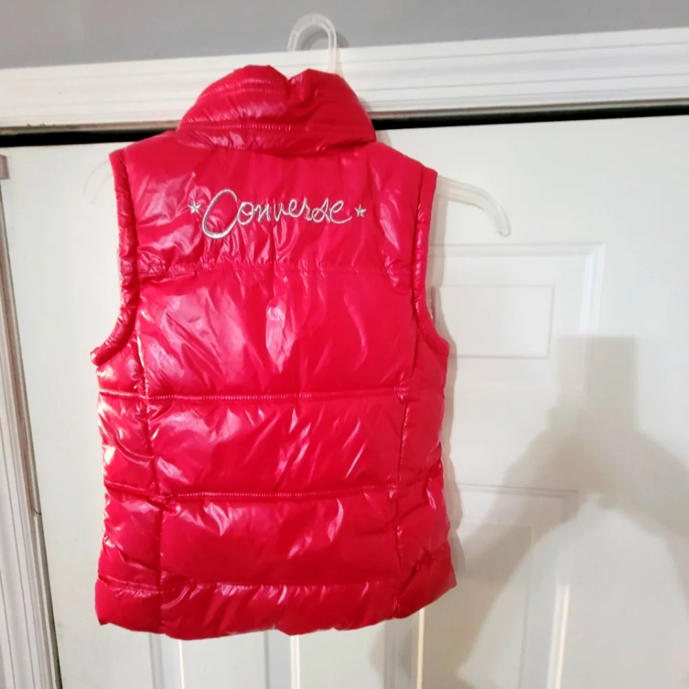 Like New Pink Converse Puffer Vest~10/12~Girls~Spring~Fashion